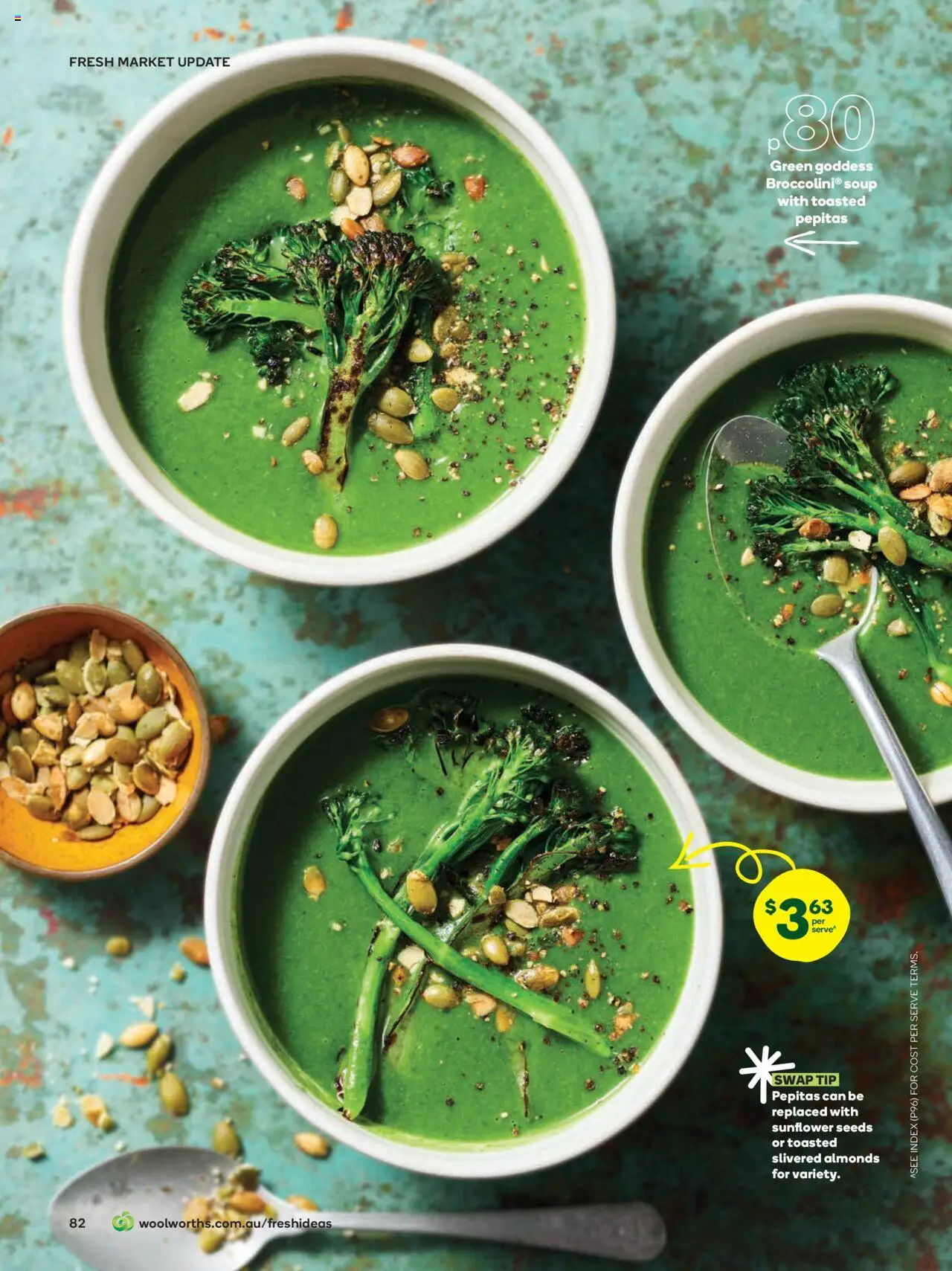 Woolworths catalogue - valid from 01.07.2025 | Page: 82 | Products: Almonds, Seeds, Soup