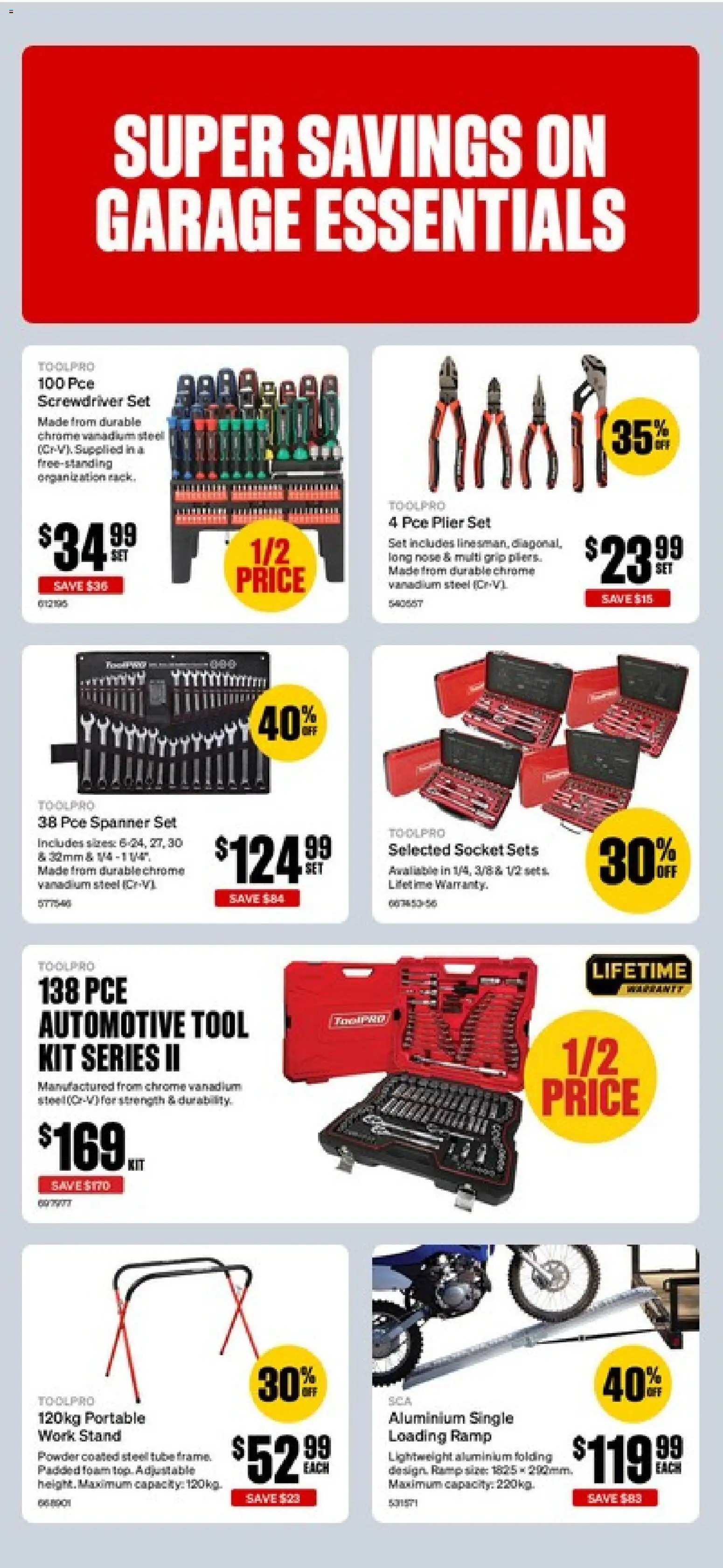 Supercheap Auto catalogue - valid from 22.04.2026 | Page: 15 | Products: Socket, Powder, Portable