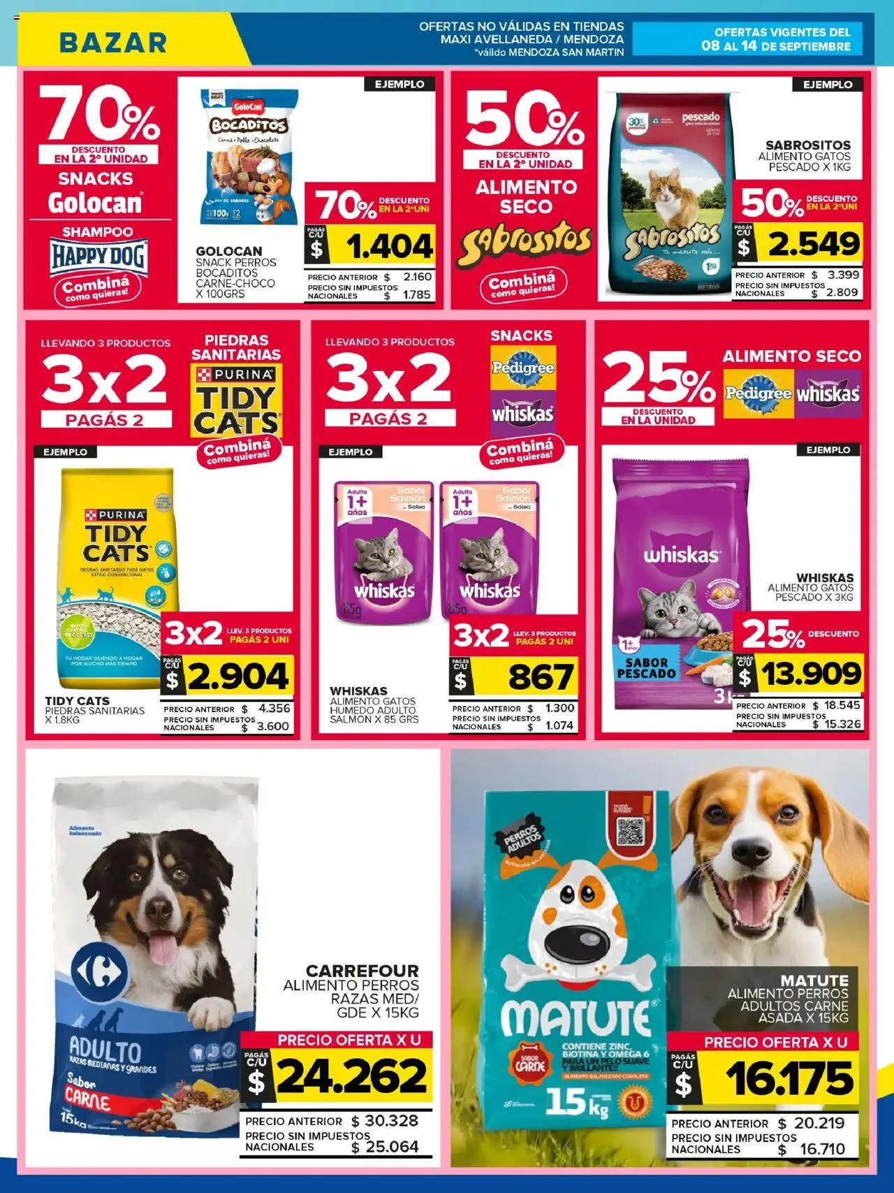 Carrefour Maxi catálogo │ válido desde el 08.09.2025 | Página: 21 | Productos: Pescado, Shampoo, Chocolate