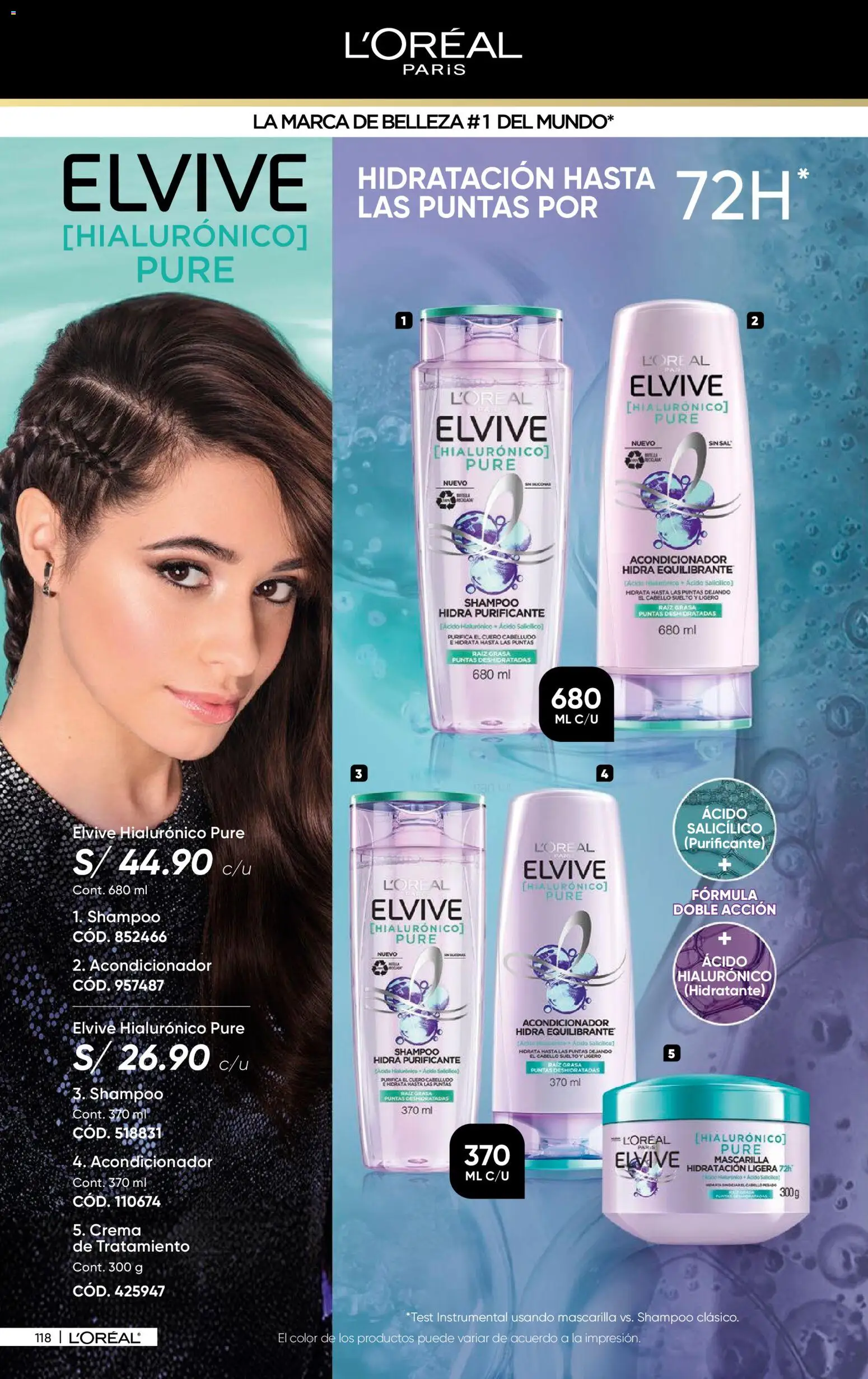 Catálogo Azzorti válido desde 24.11.2025 | Página: 120 | Productos: Shampoo, Acondicionador, Crema