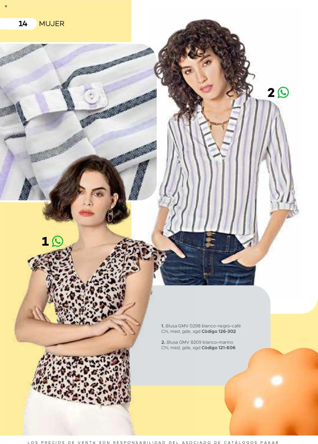Nuevas ofertas de SC Pakar válidas en toda la República Mexicana desde el 31.01.2025. ¡Encuentra las mejores ofertas en SC Pakar catálogo Ropa! | Página: 14 | Productos: Blusa