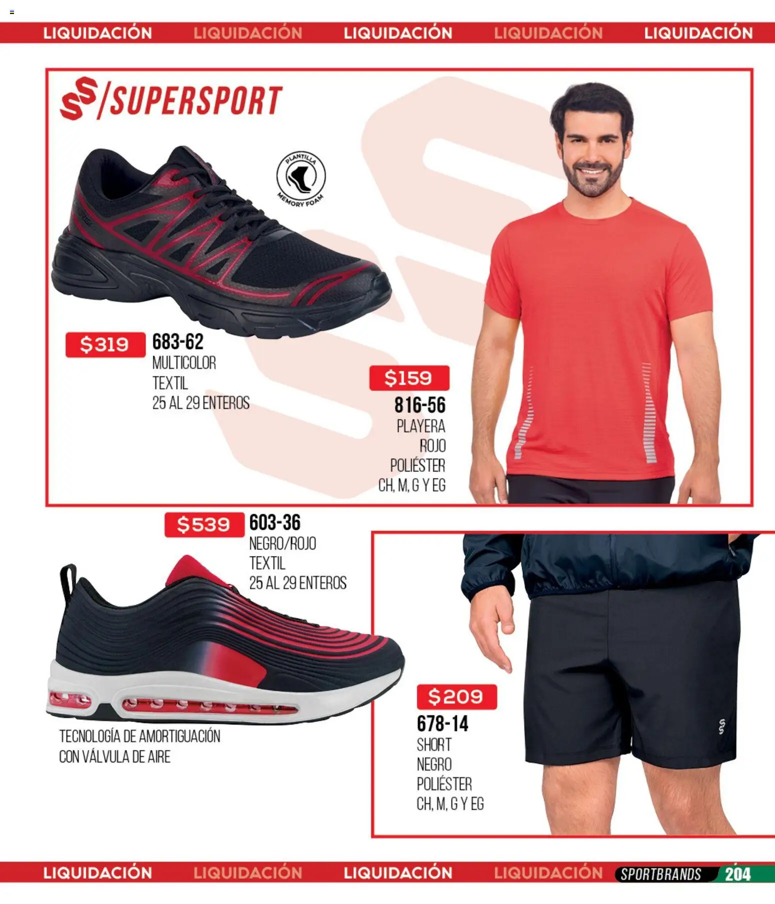 Nuevas ofertas de Cklass válidas en toda la República Mexicana desde el 18.03.2026. ¡Encuentra las mejores ofertas en Cklass catálogo Liquidación total calzado! | Página: 205 | Productos: Válvula, Playera, Short