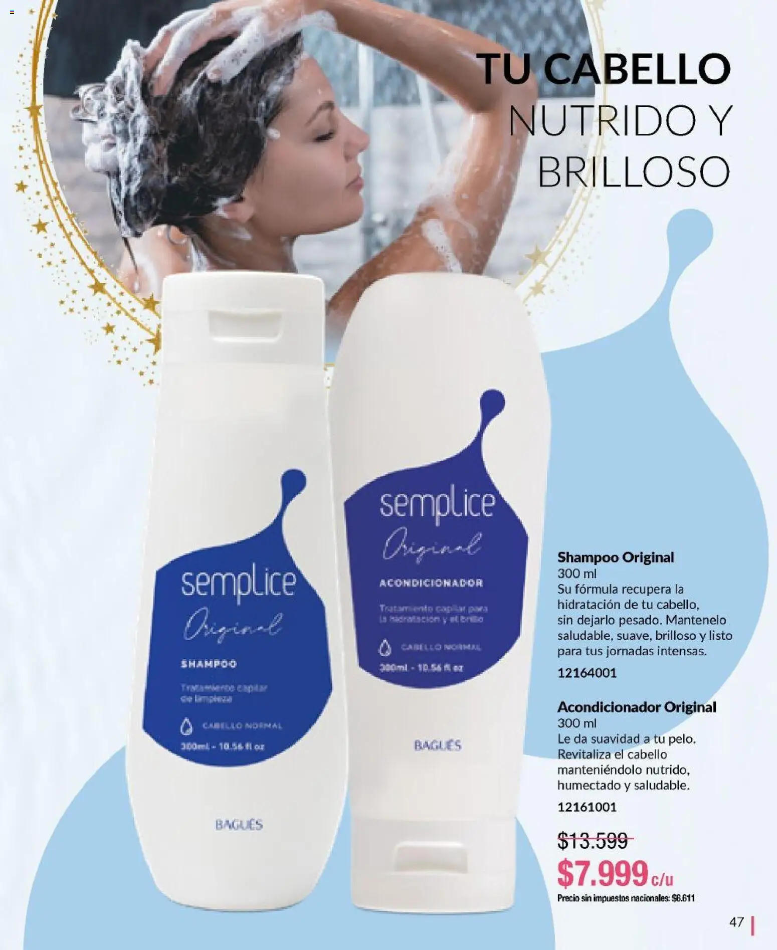 Bagués - Catálogo │ válido desde el 17.11.2025 | Página: 47 | Productos: Shampoo, Acondicionador