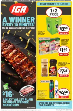 Preview of IGA catalogue WA - valid from 08.04.2026