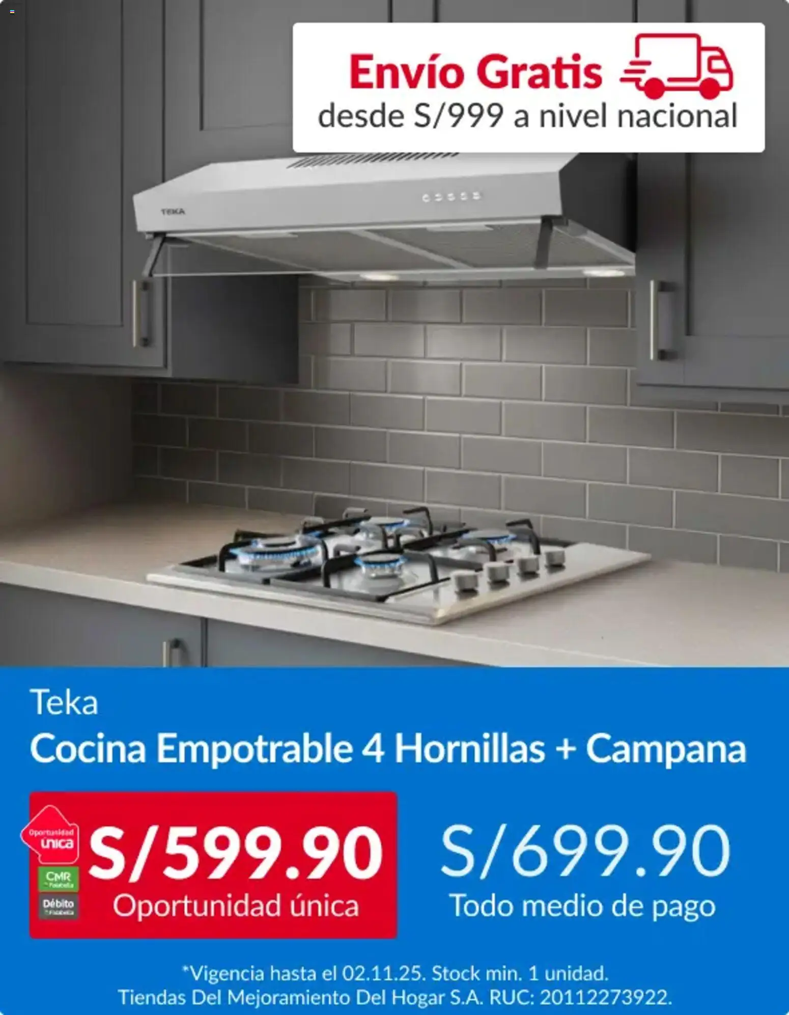 Catálogo Sodimac válido desde 27.10.2025 | Página: 2 | Productos: Cocina