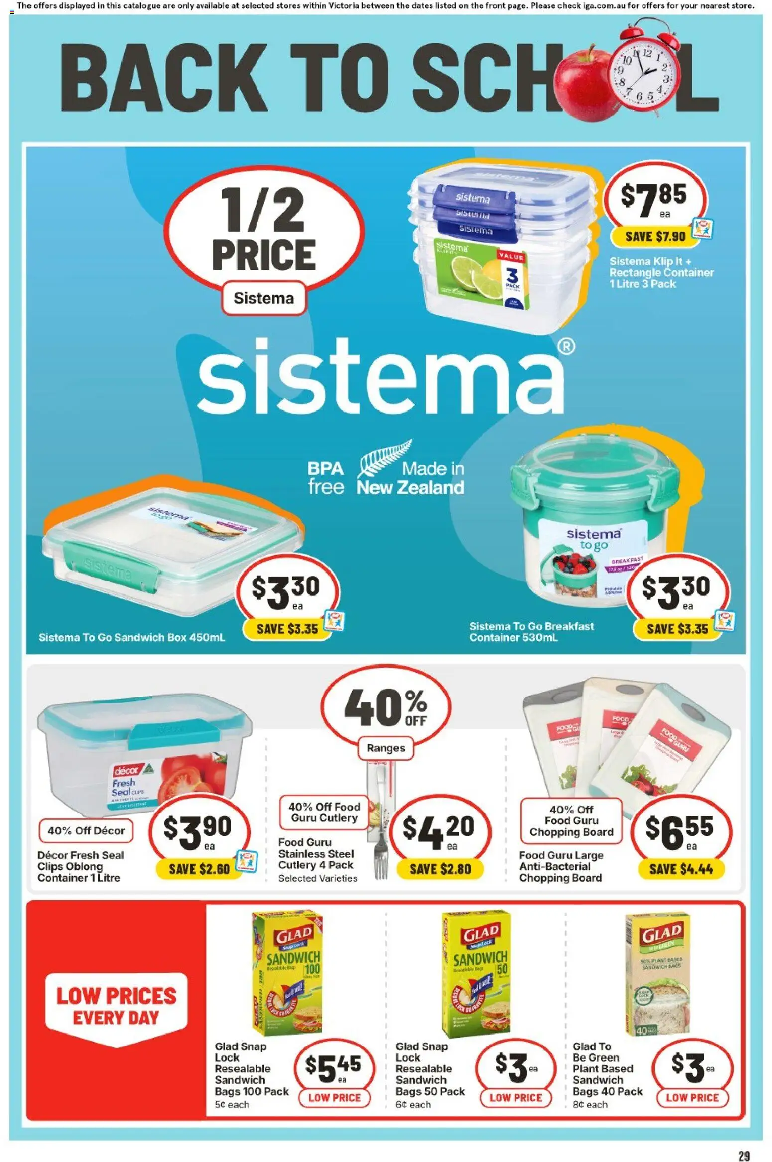IGA catalogue - valid from 21.01.2026 | Page: 26 | Products: Cutlery, Decor, Plant, Clips