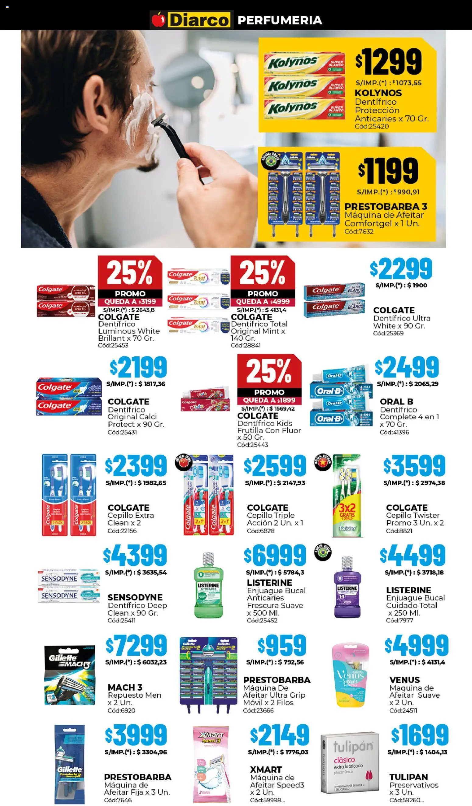 Diarco - Ofertas │ válido desde el 29.12.2025 | Página: 13 | Productos: Frutilla, Cepillo, Enjuague bucal, Preservativos