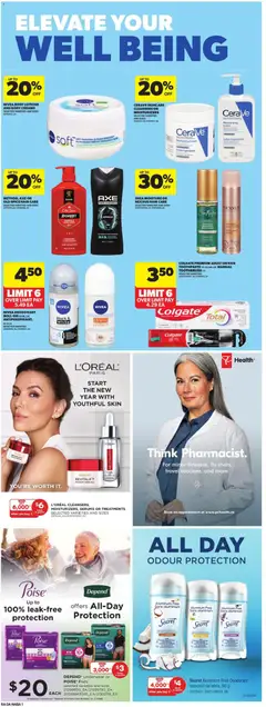 Preview of Atlantic Superstore weekly flyer / circulaire from shop Atlantic Superstore valid from 22.01.2026 | Page: 21 | Products: Cream, Shampoo, Deodorant, Toothpaste