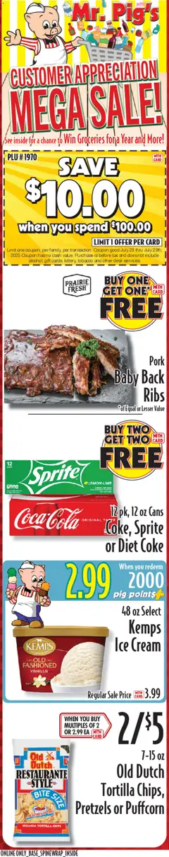 Preview of Piggly Wiggly weekly ads valid from 23.07.2025
