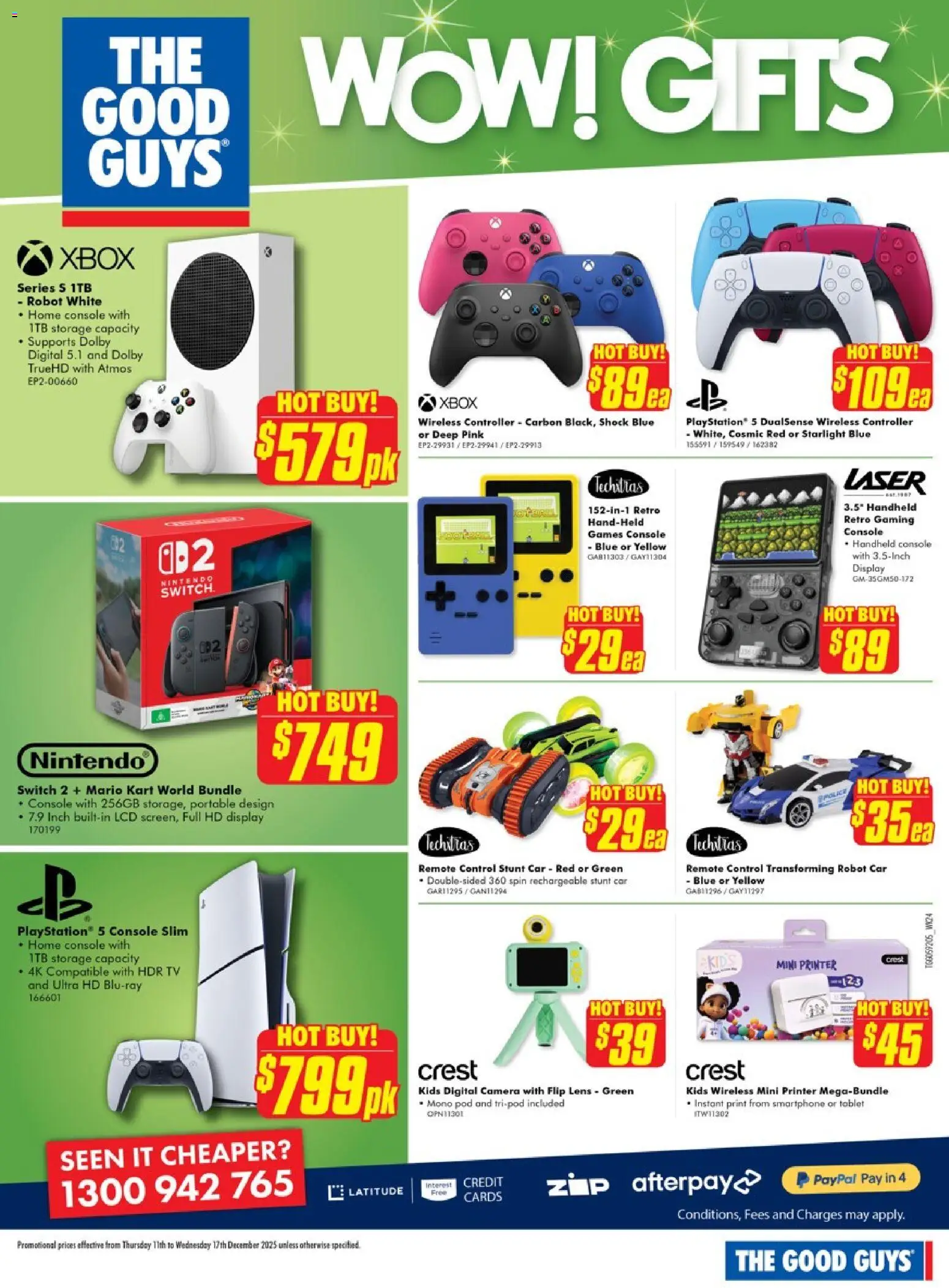 The Good Guys catalogue - valid from 10.12.2025 | Page: 3 | Products: Controller, Smartphone, Tablet, Camera