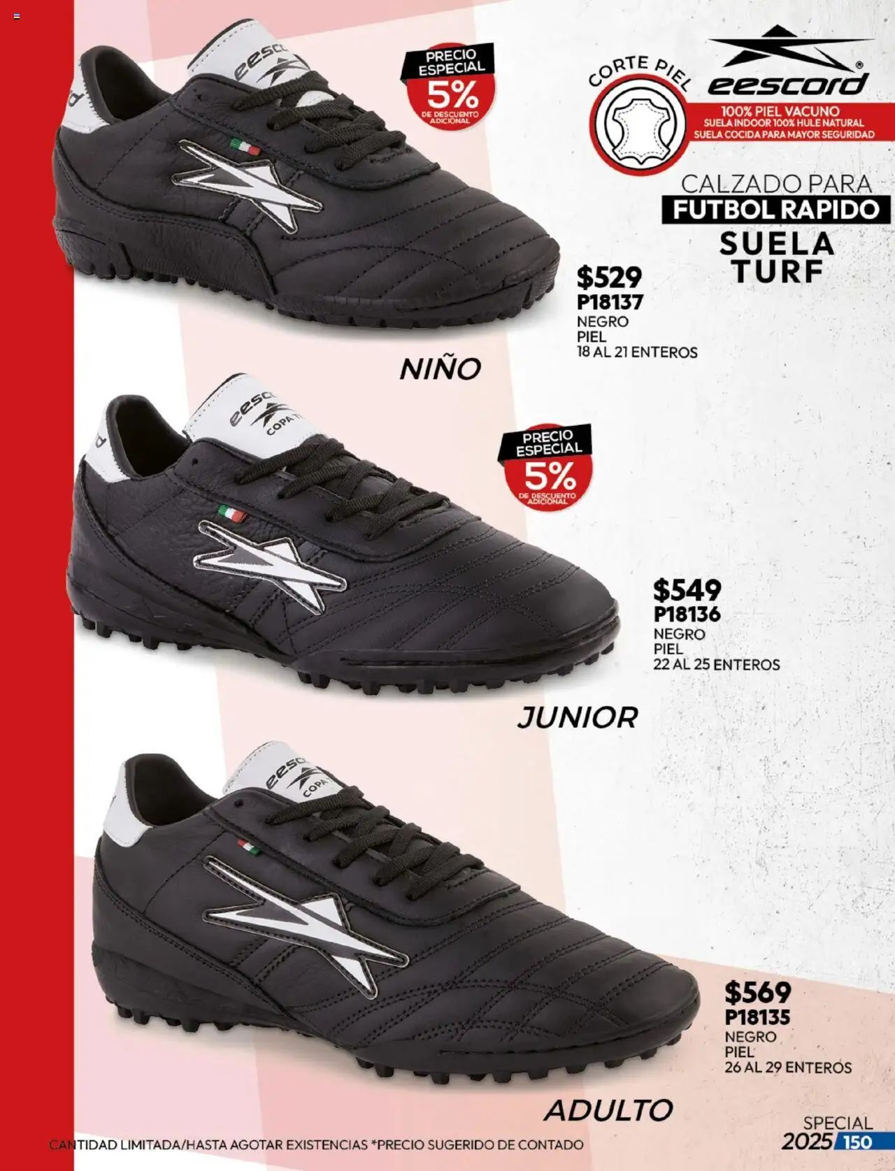 Nuevas ofertas de Cklass válidas en toda la República Mexicana desde el 25.08.2025. ¡Encuentra las mejores ofertas en Cklass - Catálogo Sportweek! | Página: 151