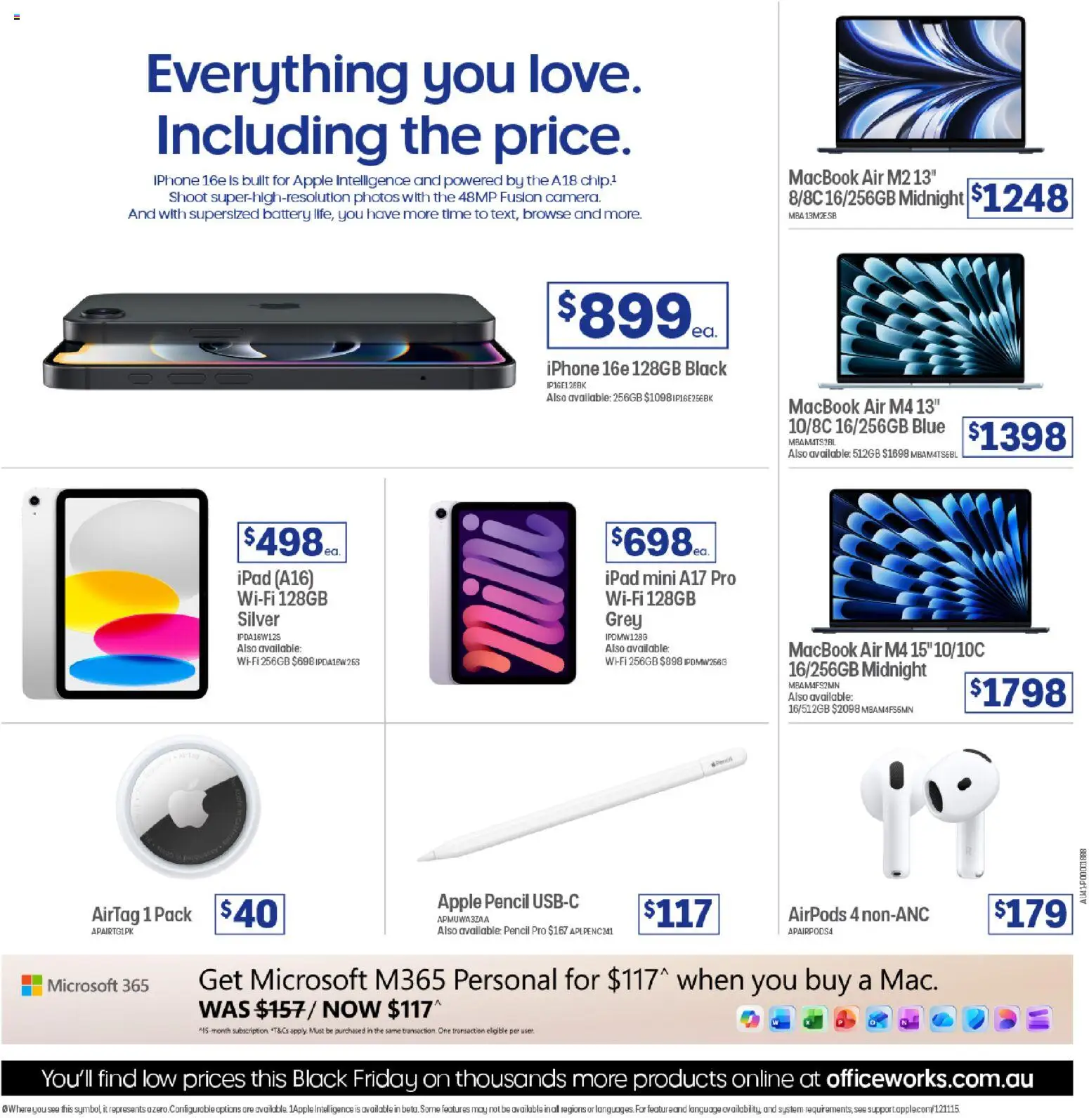 Officeworks catalogue - valid from 17.11.2025 | Page: 20 | Products: Battery, Iphone, Pencil