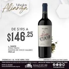 Vista previa de Bodegas Alianza catálogo Viñedos Alianza, nuevo folleto de la tienda, válido en México a partir del 06.04.2026