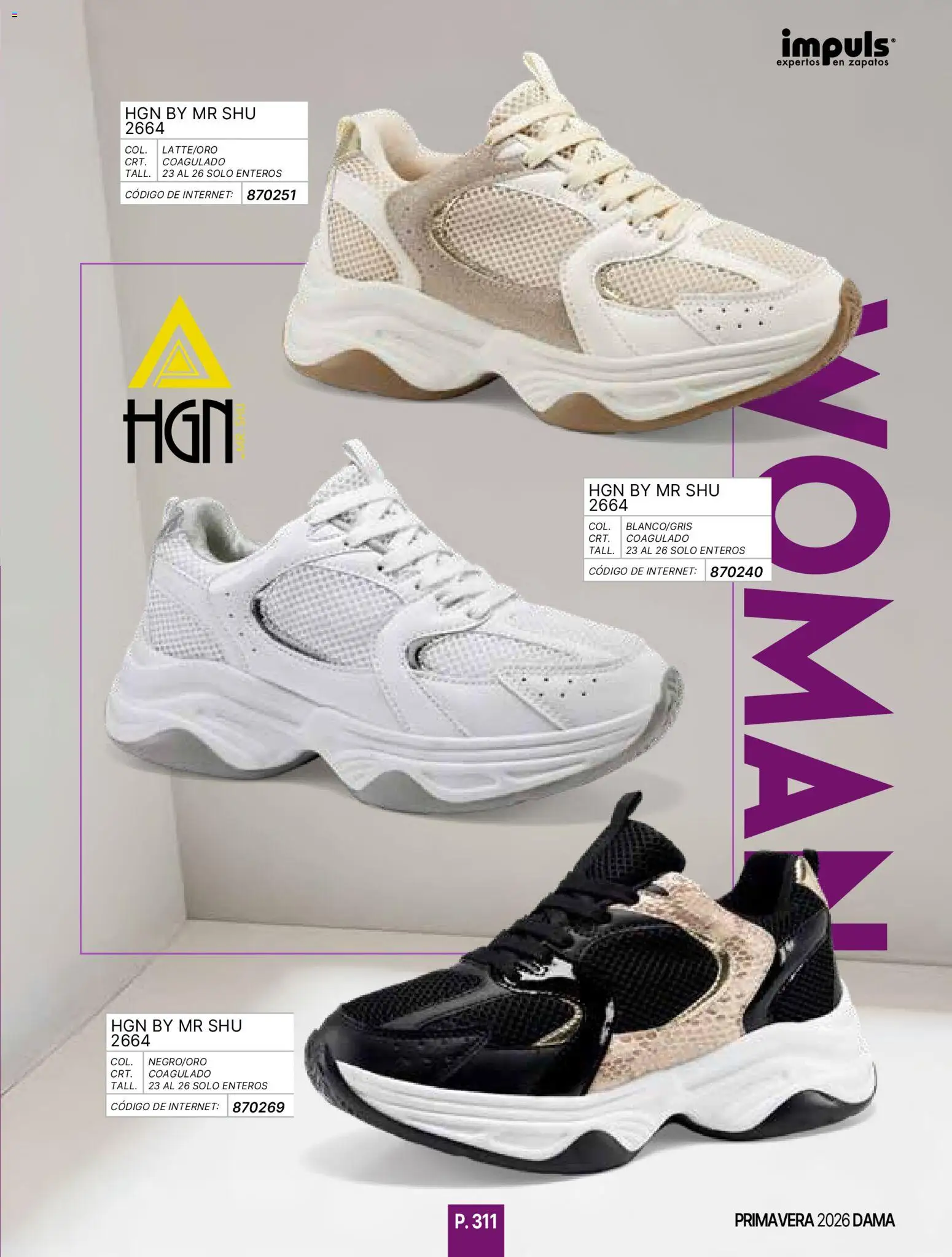 Nuevas ofertas de Impuls válidas en toda la República Mexicana desde el 01.01.2026. ¡Encuentra las mejores ofertas en Impuls catálogo Primavera! | Página: 313 | Productos: Zapatos