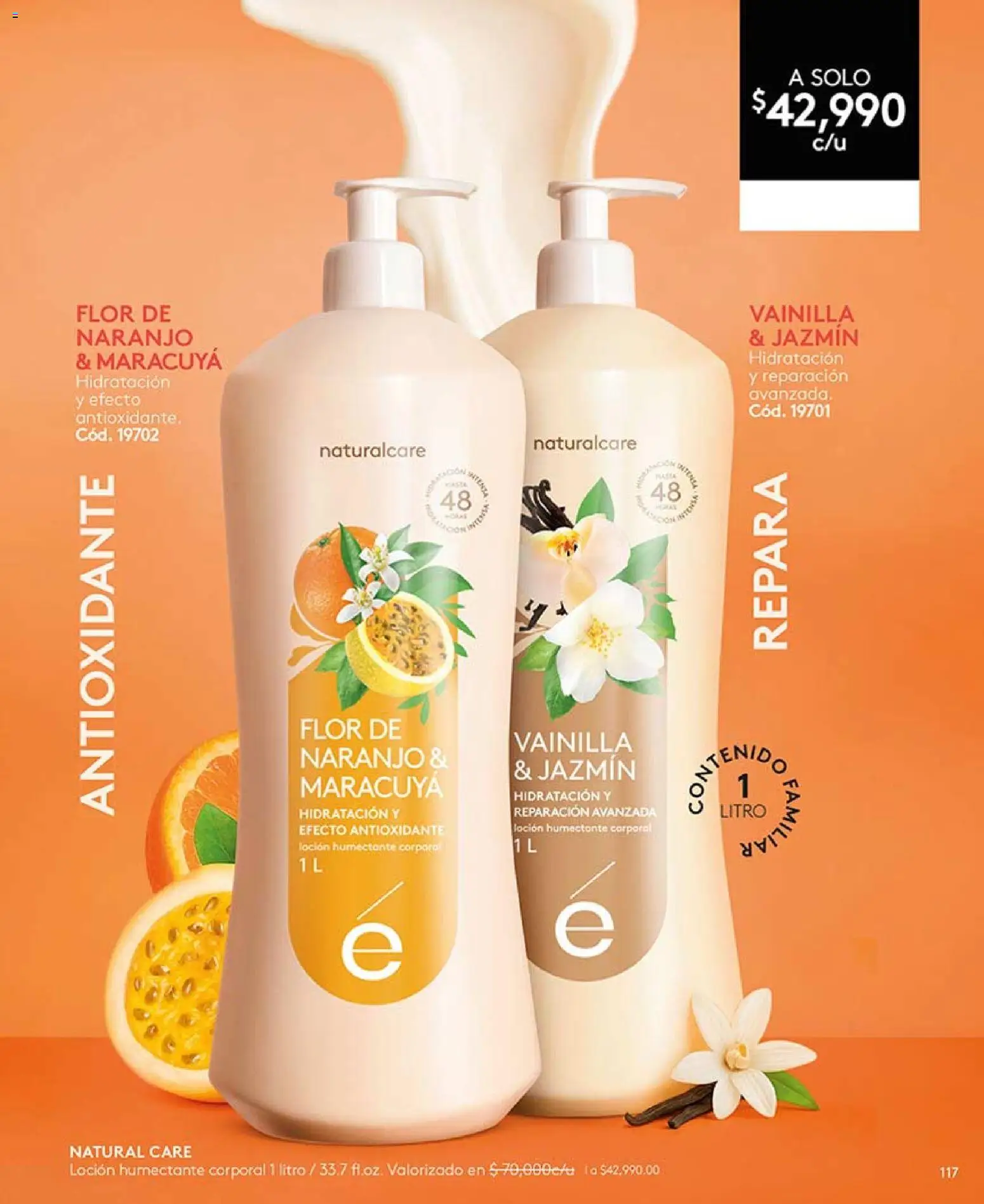 Ésika revista - valida desde el 13.03.2026 | Página: 117 | Productos: Loción, Maracuyá