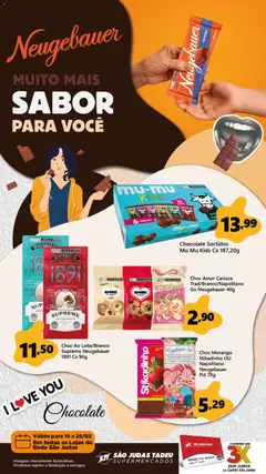 São Judas Tadeu - Ofertas Chocolate - Pré-Visualização do folheto da loja São Judas Tadeu, válido de 19.02.2026