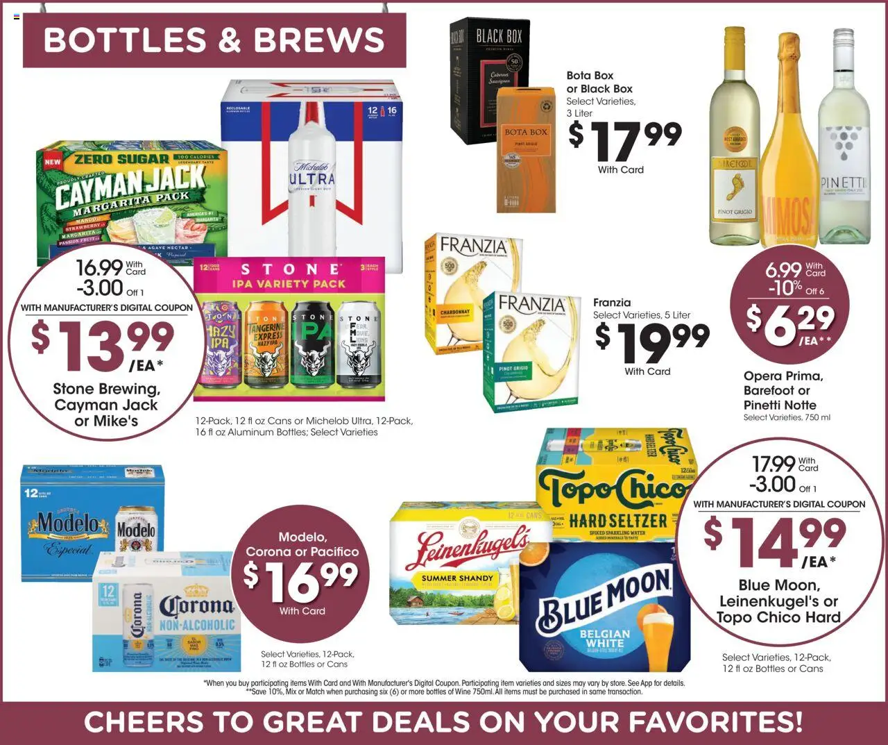 King Soopers Weekly Ad - valid from 13.08.2025 | Page: 9 | Products: Box, Pin, Wine, Sugar