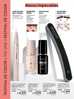 Oriflame revista - valida desde el 21.06.2025 | Página: 24 | Productos: Pulidora, Brillo, Sobre, Esmalte de uñas