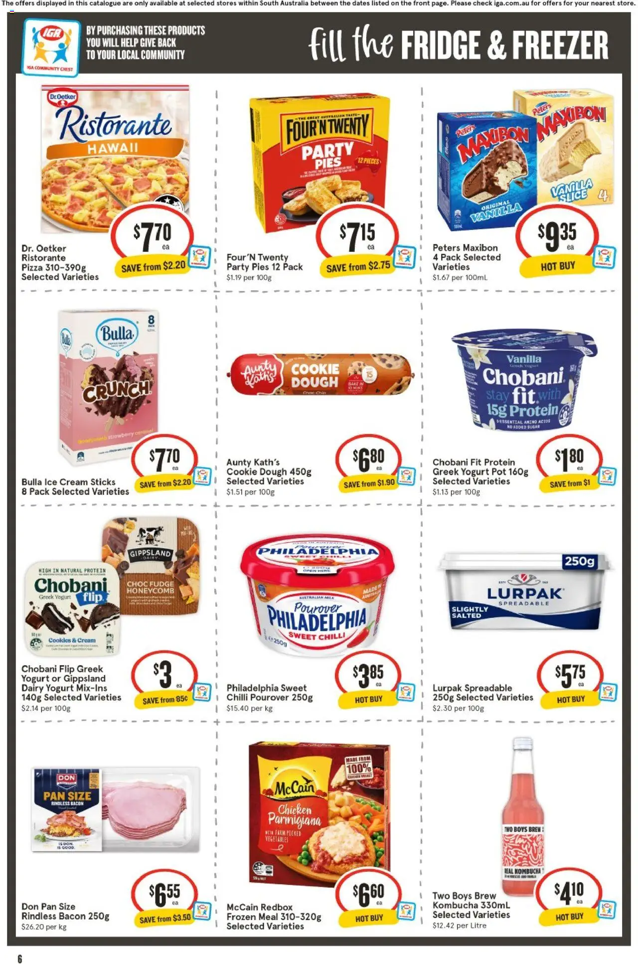 IGA catalogue - valid from 06.08.2025 | Page: 6 | Products: Milk, Beef, Pasta, Raspberry