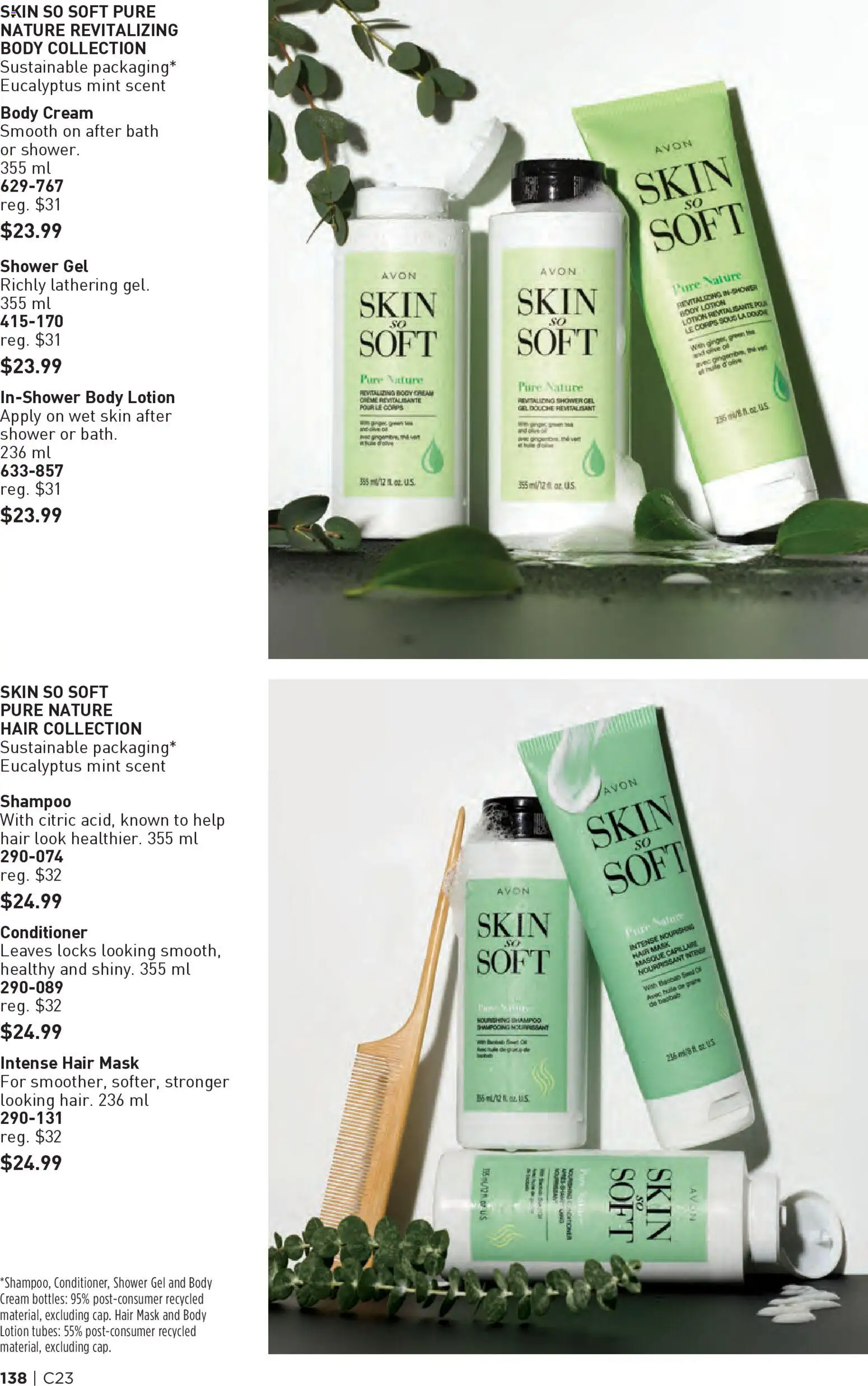 Avon flyer valid from 06.11.2025 | Page: 138 | Products: Cream, Body lotion, Bath, Shower