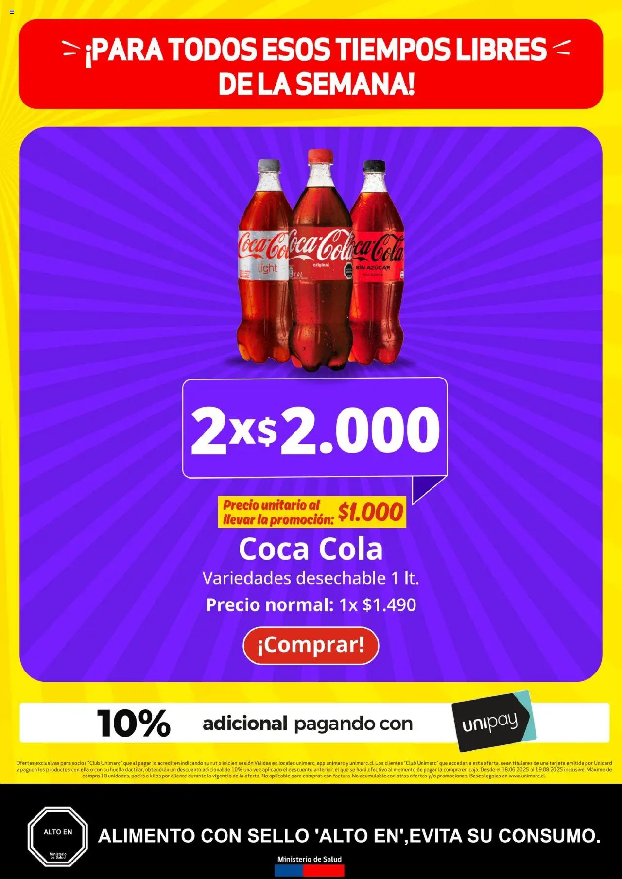 Unimarc ofertas  │ válido desde el 18.06.2025 | Página: 13 | Productos: Azucar