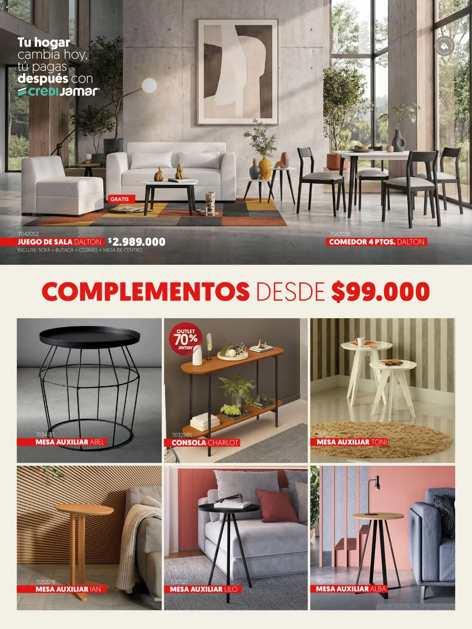 Muebles jamar revista - valida desde el 07.01.2026 | Página: 2 | Productos: Juego, Sofá, Mesa