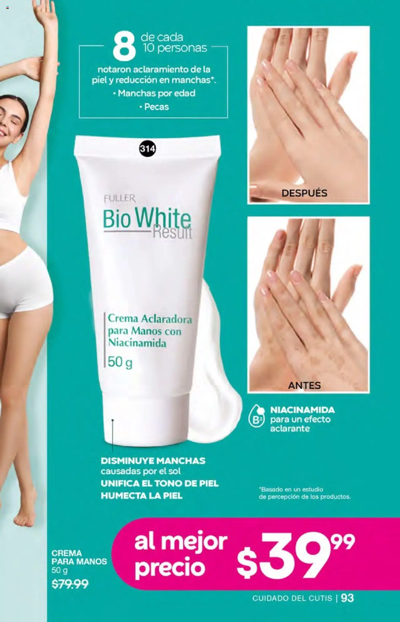 Nuevas ofertas de Fuller válidas en toda la República Mexicana desde el 01.10.2025. ¡Encuentra las mejores ofertas en Fuller - Campaña 13 2025! | Página: 93 | Productos: Crema, Aclarante