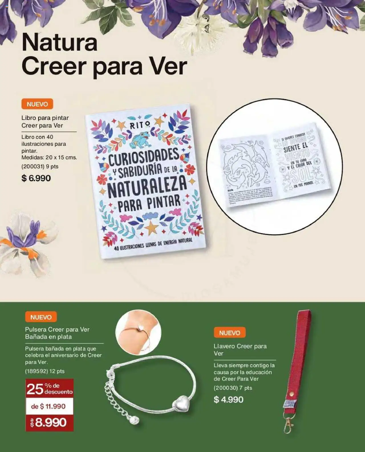 Natura catálogo │ válido desde el 09.07.2025 | Página: 145 | Productos: Llavero, Pulsera