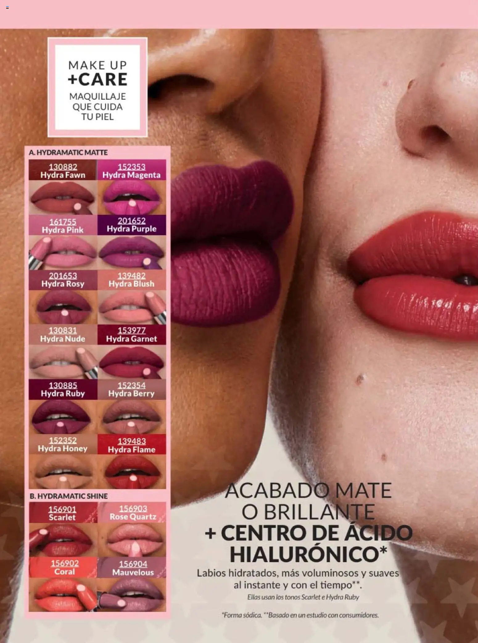 Nuevas ofertas de AVON válidas en toda la República Mexicana desde el 30.01.2026. ¡Encuentra las mejores ofertas en AVON campaña 3 2026! | Página: 64 | Productos: Mate, Maquillaje