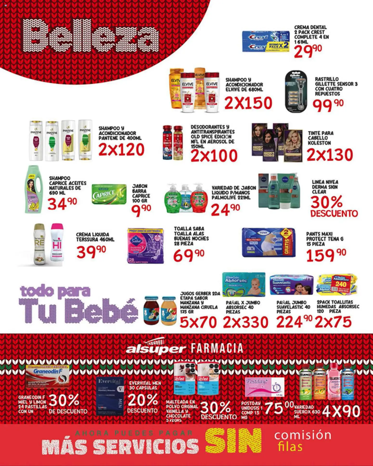Nuevas ofertas de Alsuper válidas en toda la República Mexicana desde el 02.12.2025. ¡Encuentra las mejores ofertas en Alsuper folleto Chihuahua Capital! | Página: 4