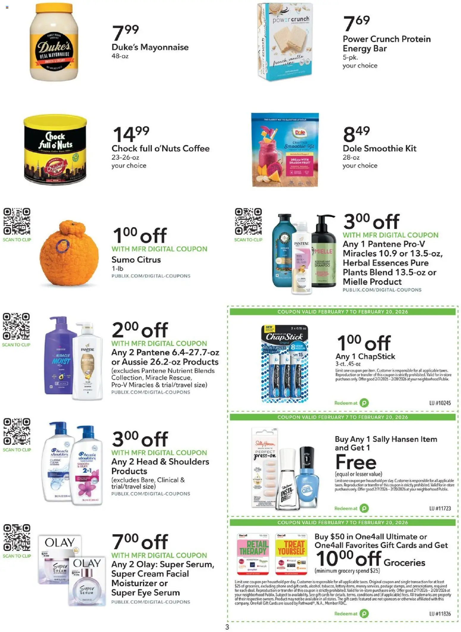 Publix Extra Savings - valid from 07.02.2026 | Page: 3