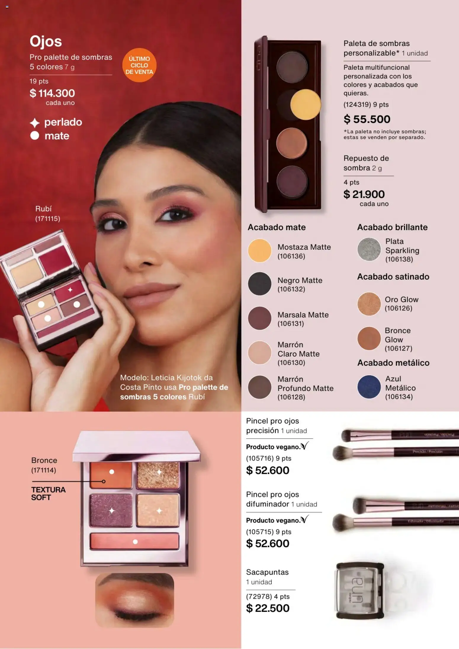 Natura revista - valida desde el 01.02.2026 | Página: 85 | Productos: Sacapuntas, Sombra, Mostaza