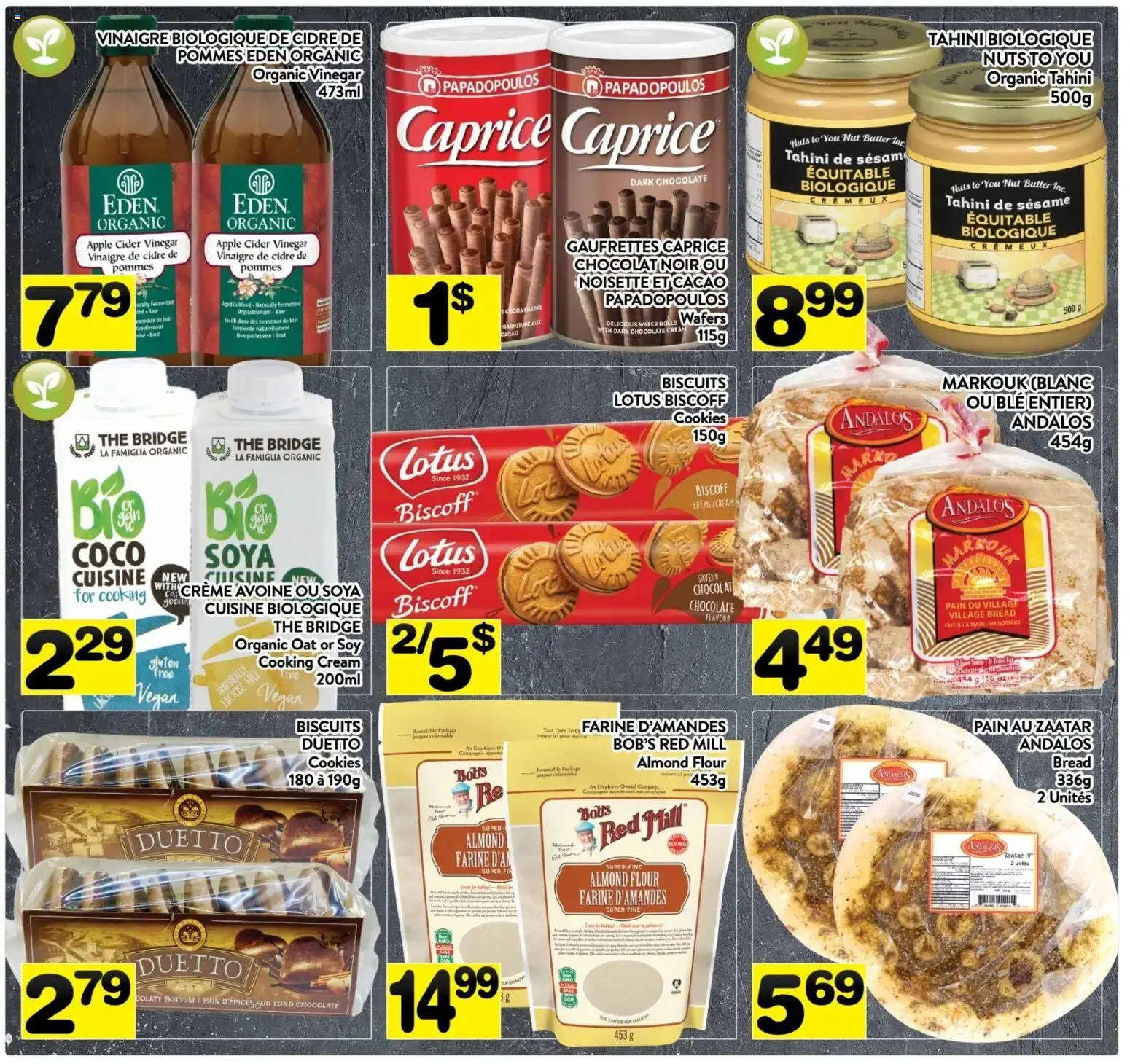 Pa Supermarché flyer valid from 20.10.2025 | Page: 9 | Products: Nuts, Cookies, Butter, Chocolate