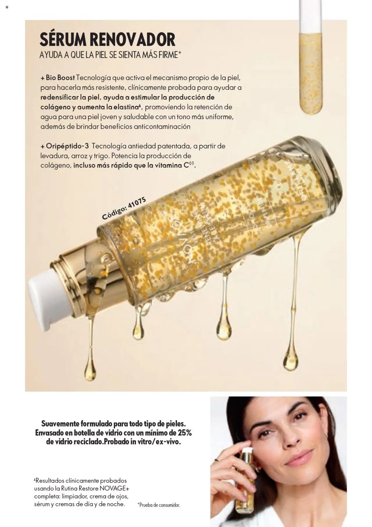 Nuevas ofertas de Oriflame válidas en toda la República Mexicana desde el 04.03.2025. ¡Encuentra las mejores ofertas en Oriflame campaña Novage 4 2025! | Página: 33 | Productos: Serum, Crema, Agua, Arroz