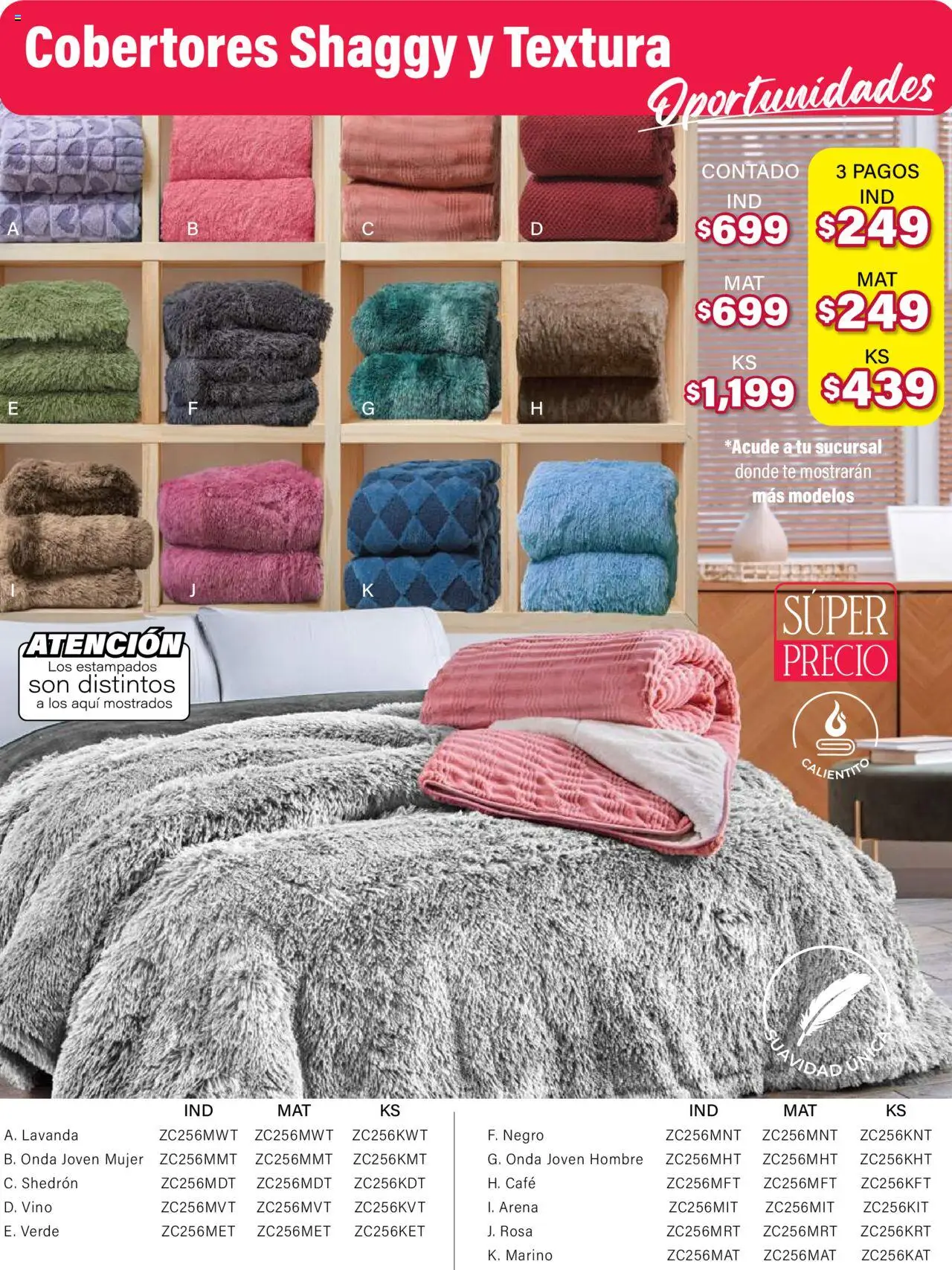 Nuevas ofertas de Colchas Concord válidas en toda la República Mexicana desde el 01.08.2025. ¡Encuentra las mejores ofertas en Colchas Concord - Catálogo! | Página: 1132 | Productos: Café, Vino, Té