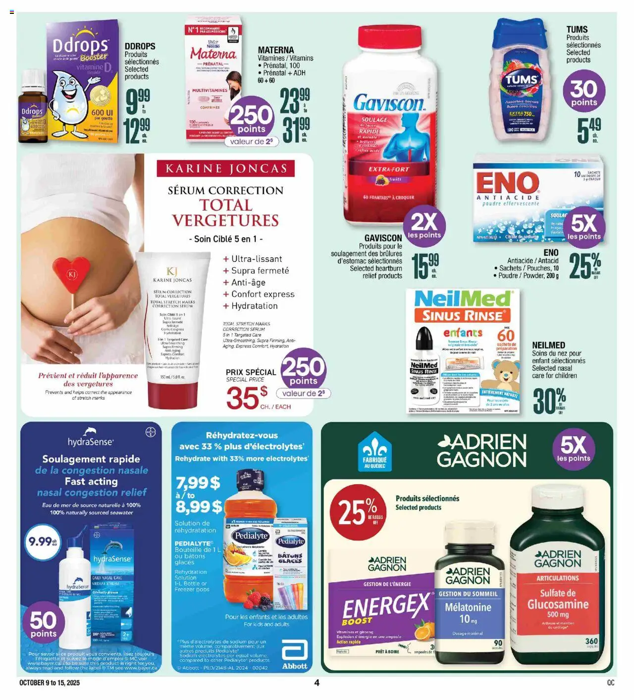 Jean Coutu flyer valid from 09.10.2025 | Page: 4 | Products: Freezer