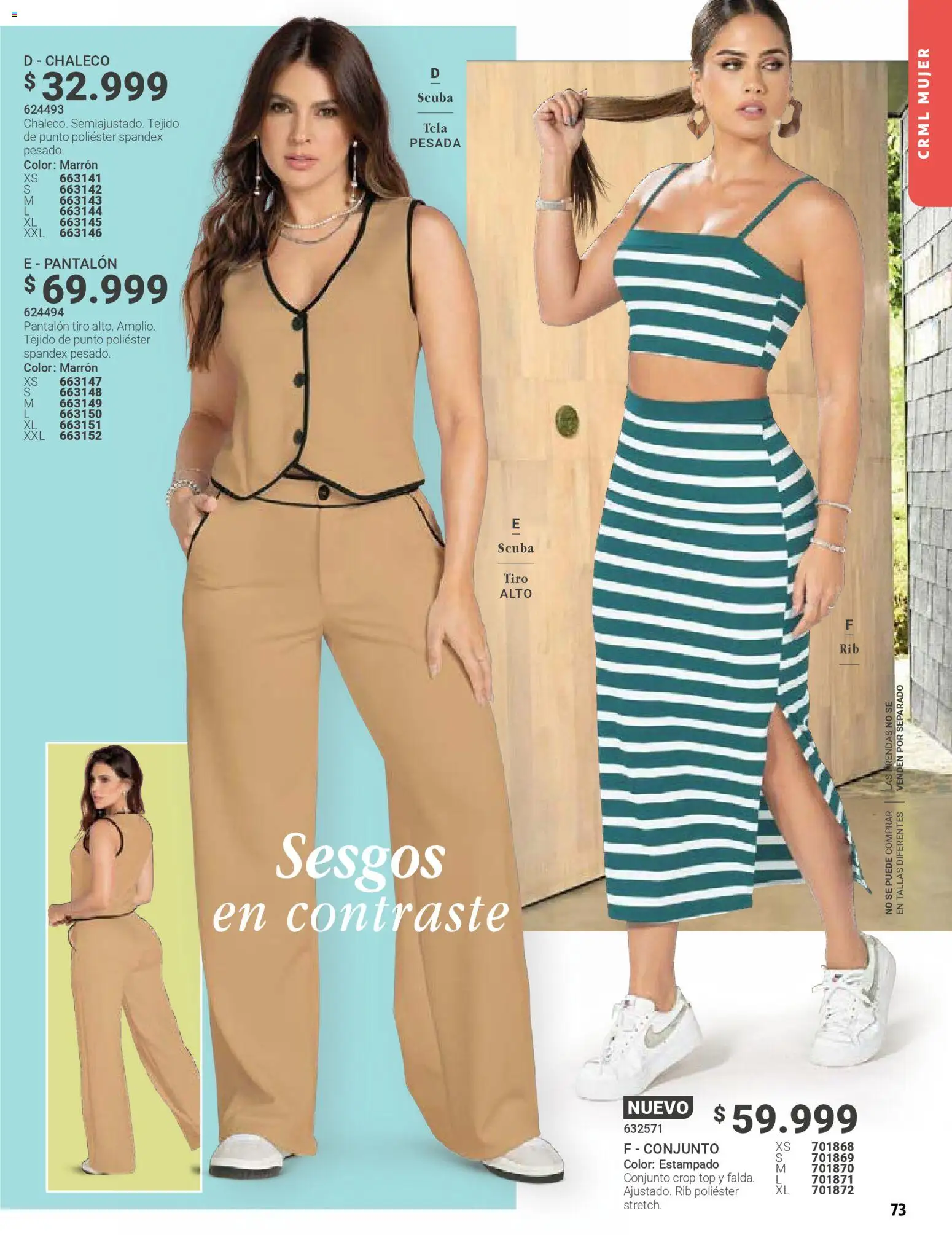 Carmel revista - valida desde el 01.02.2026 | Página: 73 | Productos: Top, Conjunto, Chaleco