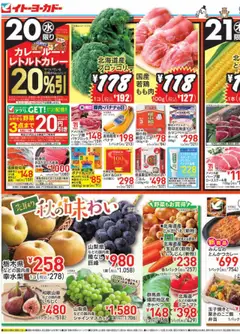 20.08.2025から有効なオファーを含む イトーヨーカドー - チラシ