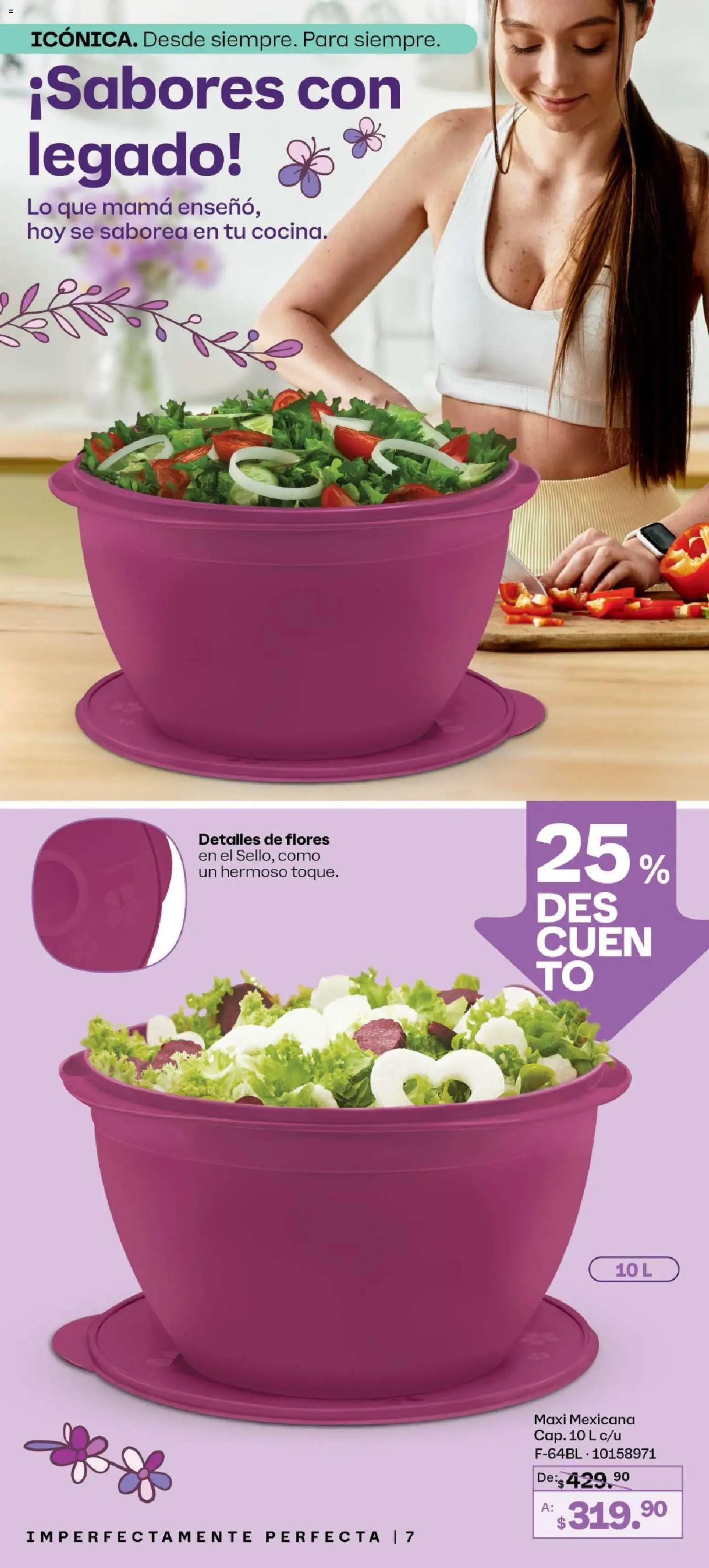 Nuevas ofertas de Tupperware válidas en toda la República Mexicana desde el 26.01.2026. ¡Encuentra las mejores ofertas en Tupperware catálogo! | Página: 7