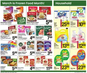 Preview of Shaw's weekly ads valid from 04.03.2026 | Page: 14 | Products: Beef, Detergent, Ice cream, Pepper