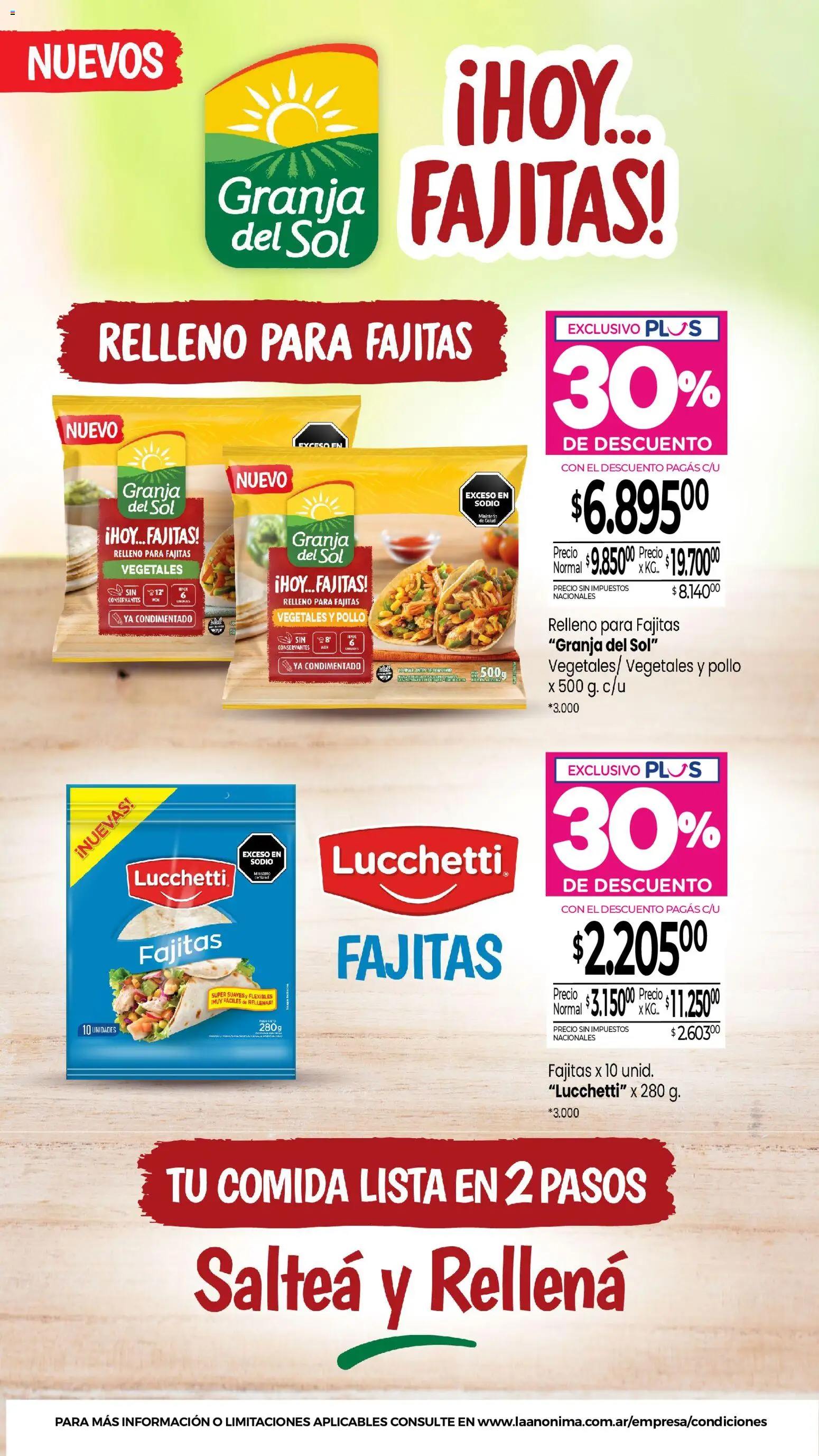 La Anonima catálogo │ válido desde el 26.02.2026 | Página: 20 | Productos: Pollo