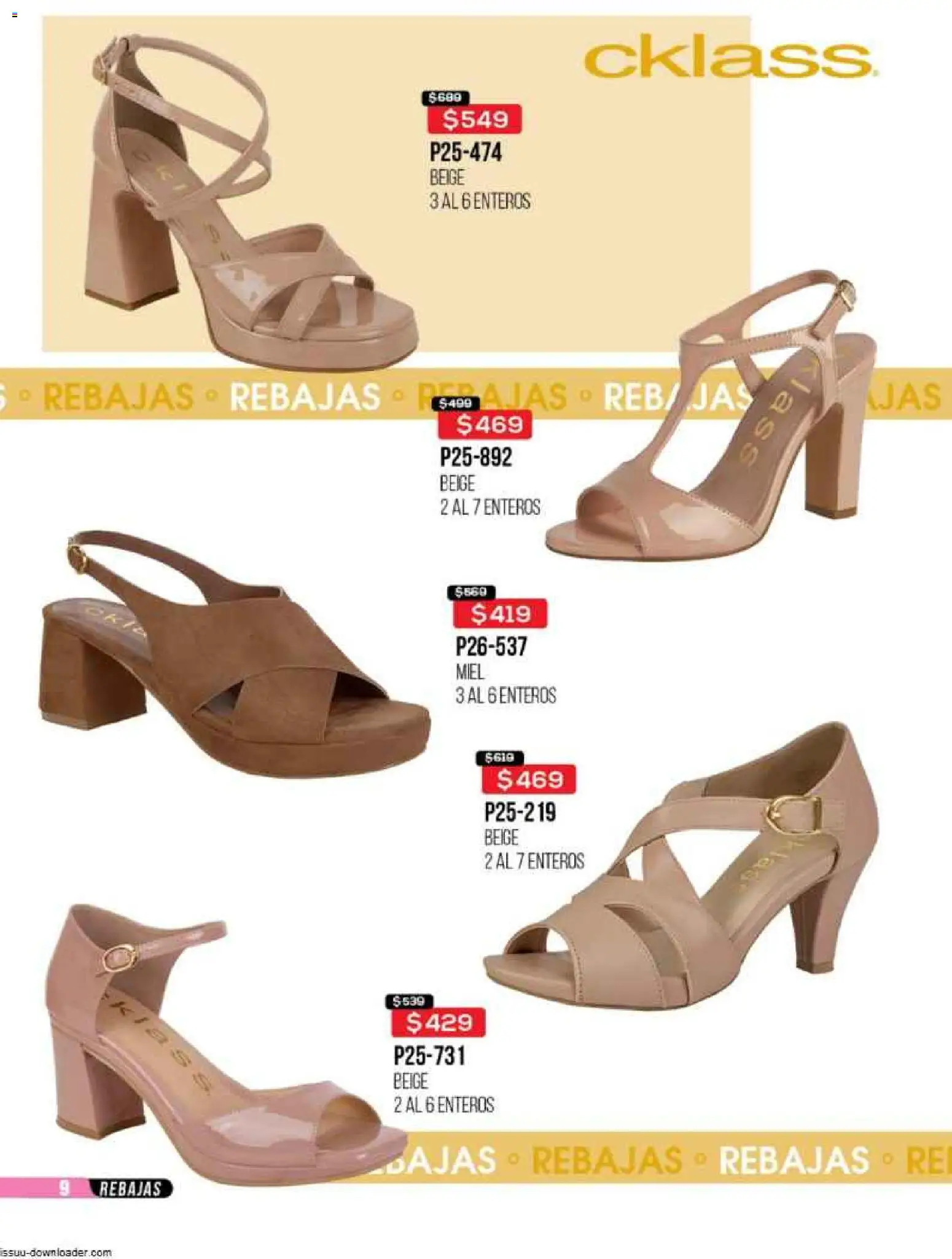 Nuevas ofertas de Cklass válidas en toda la República Mexicana desde el 31.10.2025. ¡Encuentra las mejores ofertas en Cklass catálogo Super Rebajas Ropa! | Página: 373