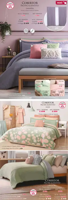 Vista previa de Colchas Concord catálogo, nuevo folleto de la tienda, válido en México a partir del 01.02.2026 | Página: 141