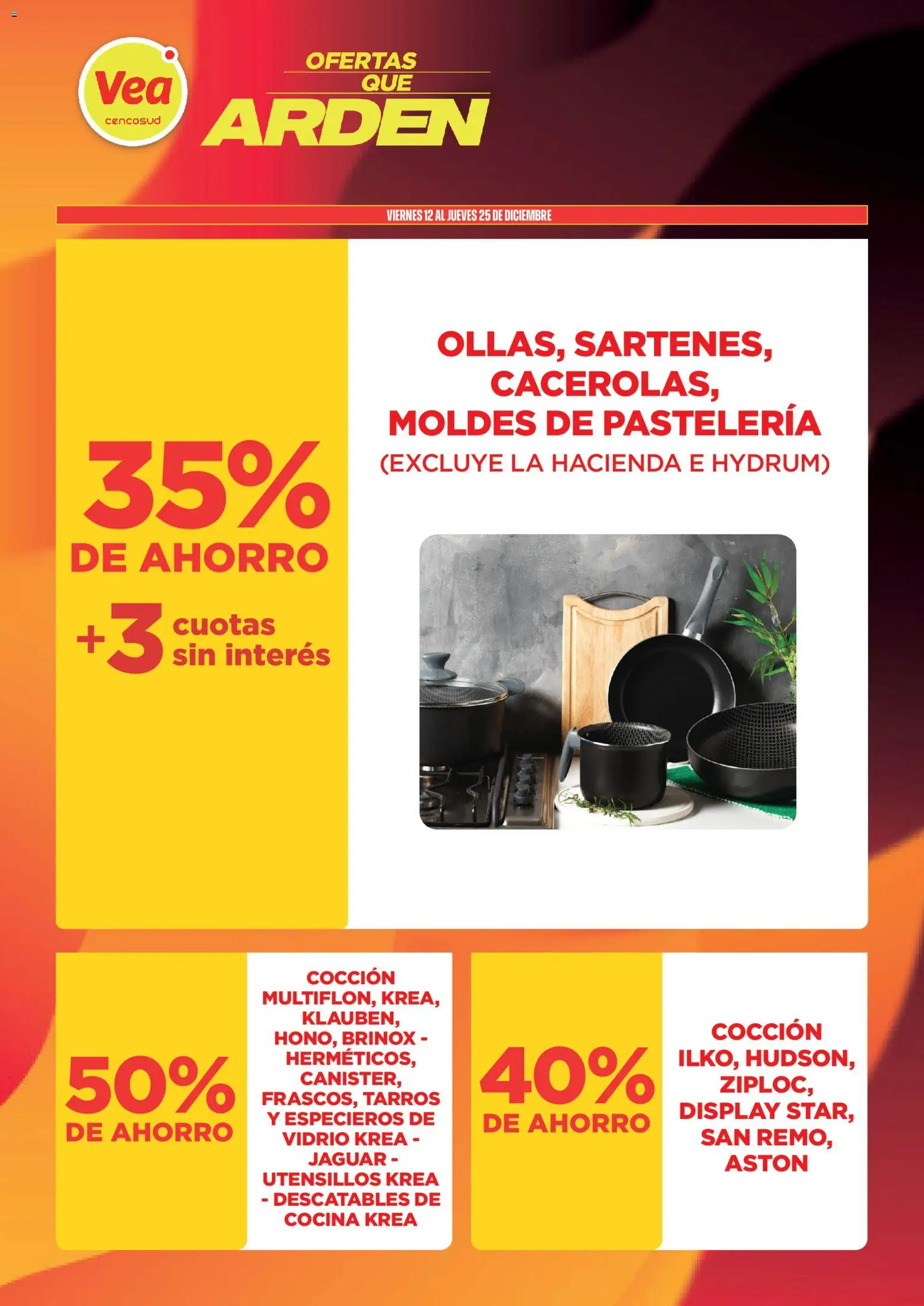Vea - Ofertas que Arden │ válido desde el 12.12.2025 | Página: 7 | Productos: Cocina