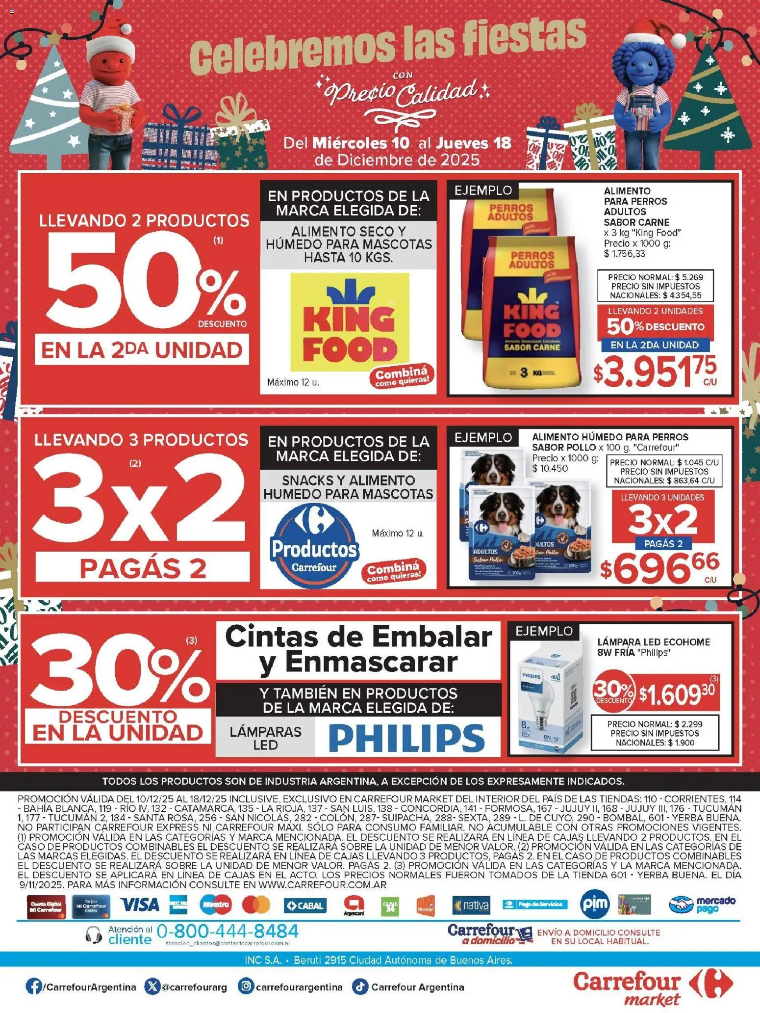 Carrefour Market catálogo │ válido desde el 10.12.2025 | Página: 17 | Productos: Caso, Sobre, Pollo, Yerba