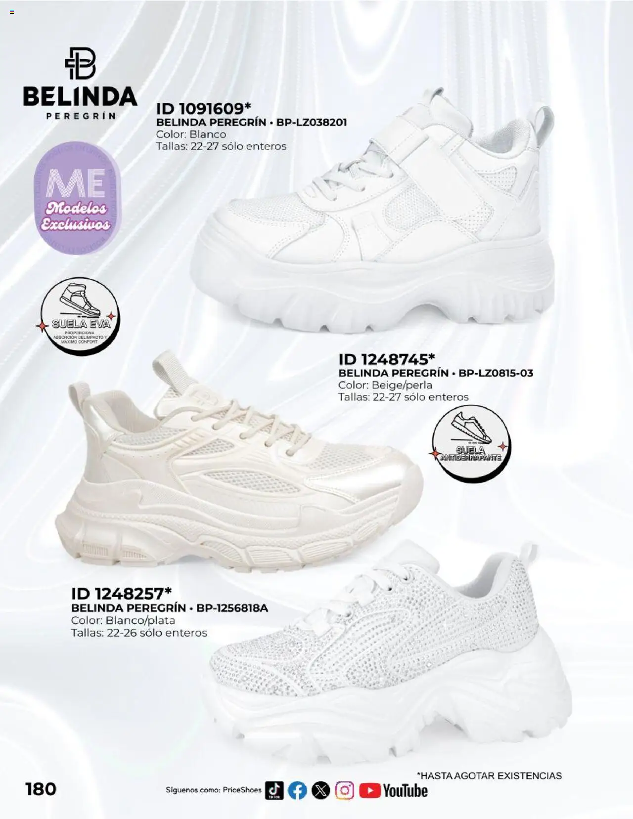 Nuevas ofertas de Price Shoes válidas en toda la República Mexicana desde el 19.10.2025. ¡Encuentra las mejores ofertas en Price Shoes catálogo Exclusivos 2025! | Página: 180