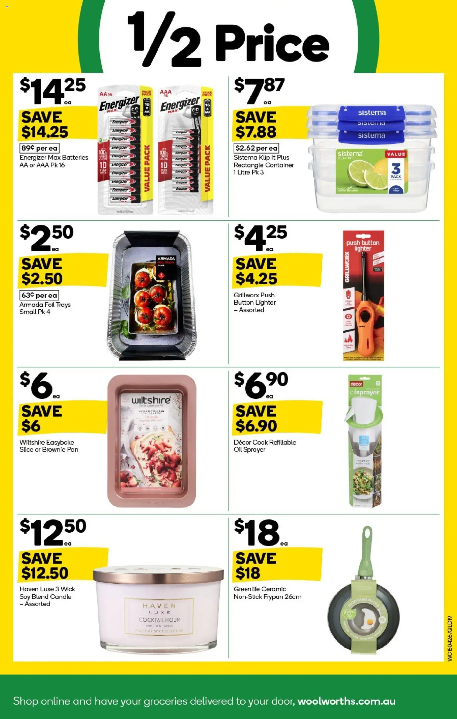 Woolworths catalogue - valid from 15.04.2026 | Page: 19 | Products: Decor, Oil, Batteries, Candle