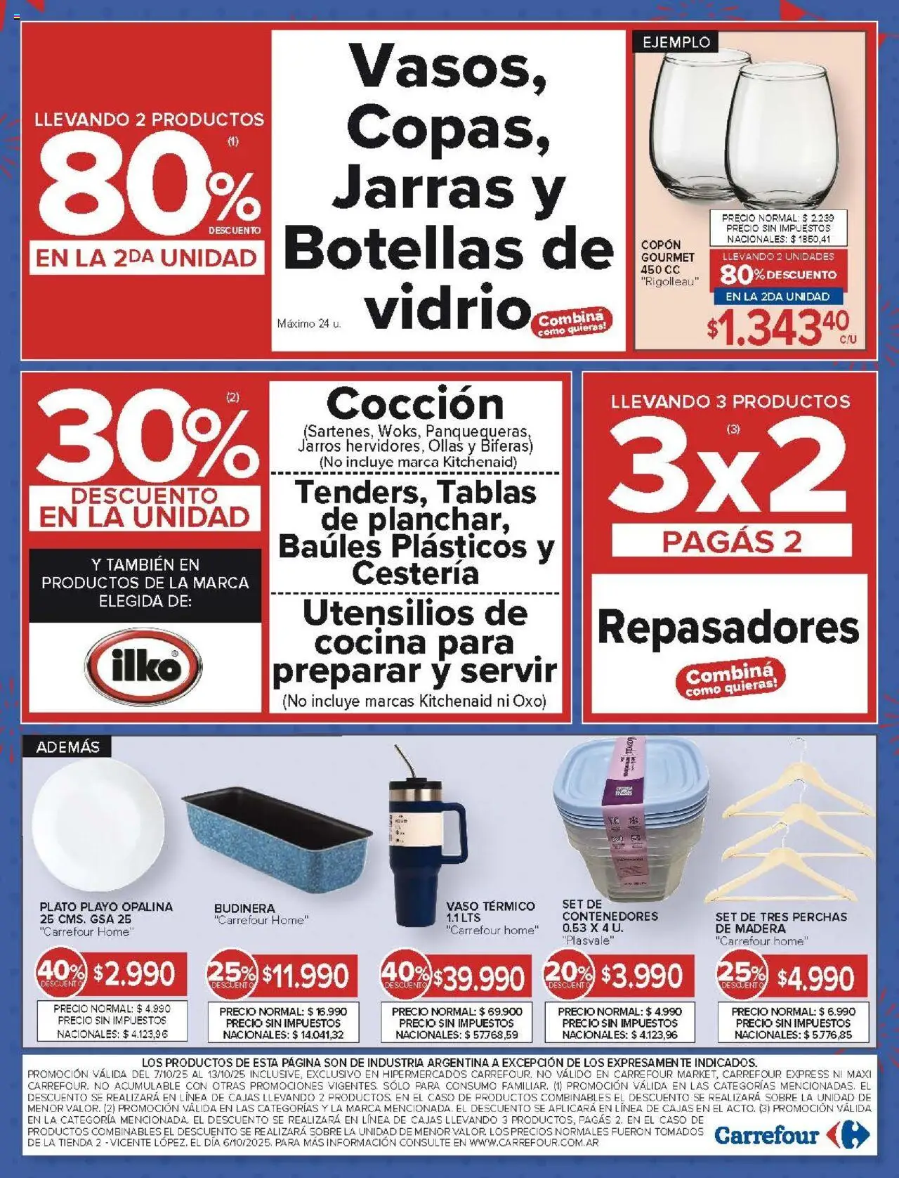 Carrefour ofertas │ válido desde el 07.10.2025 | Página: 21 | Productos: Budinera, Caso, Cocina, Sobre