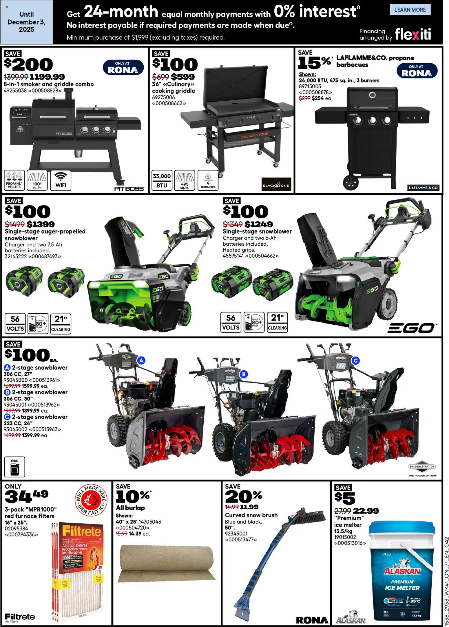 Rona flyer valid from 06.11.2025 | Page: 9