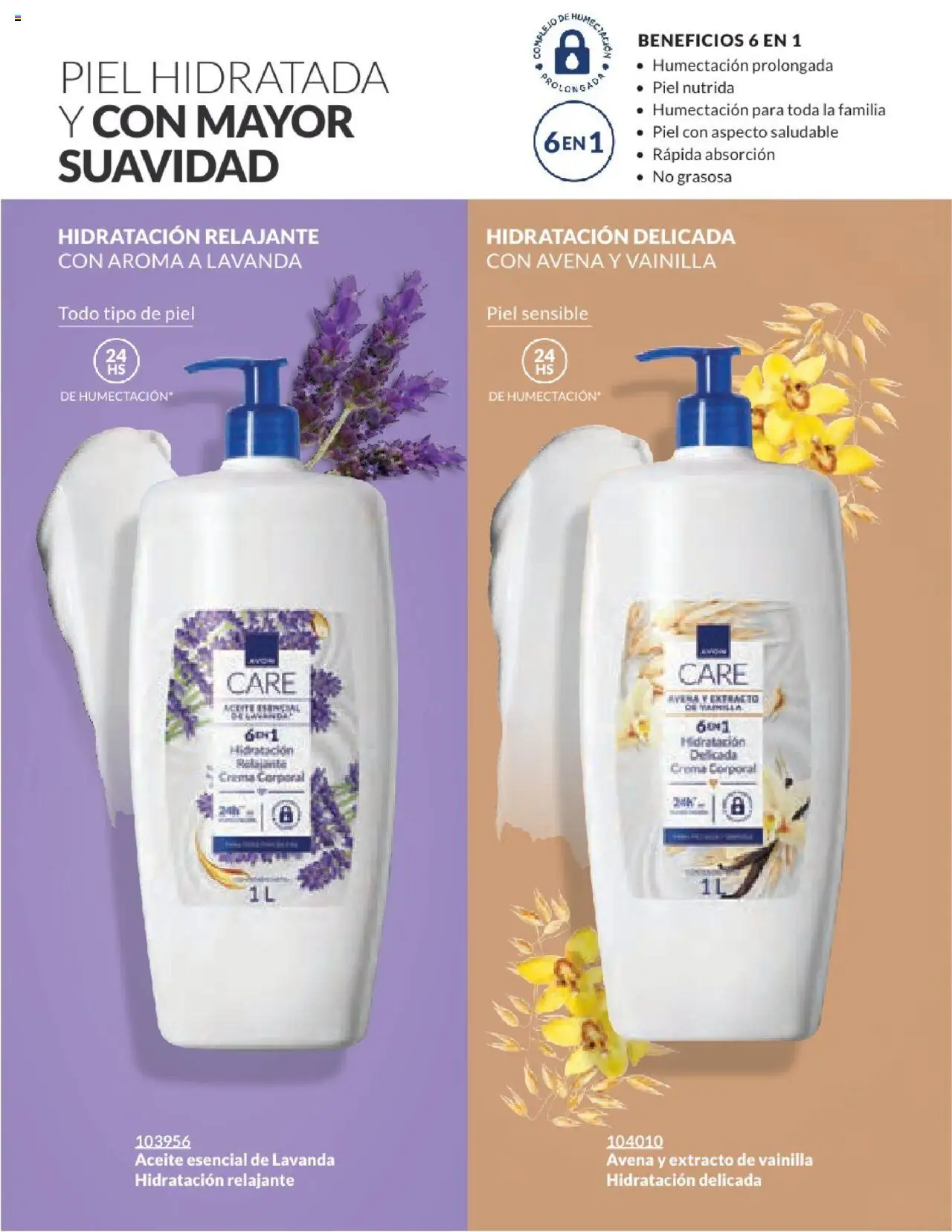 Nuevas ofertas de AVON válidas en toda la República Mexicana desde el 17.03.2025. ¡Encuentra las mejores ofertas en AVON campaña 7 2025! | Página: 175 | Productos: Avena, Crema, Aceite, Crema corporal